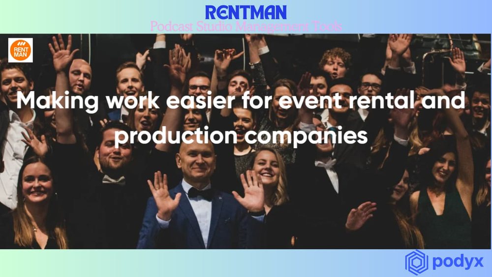 The Rentman website, for event rental and production companies