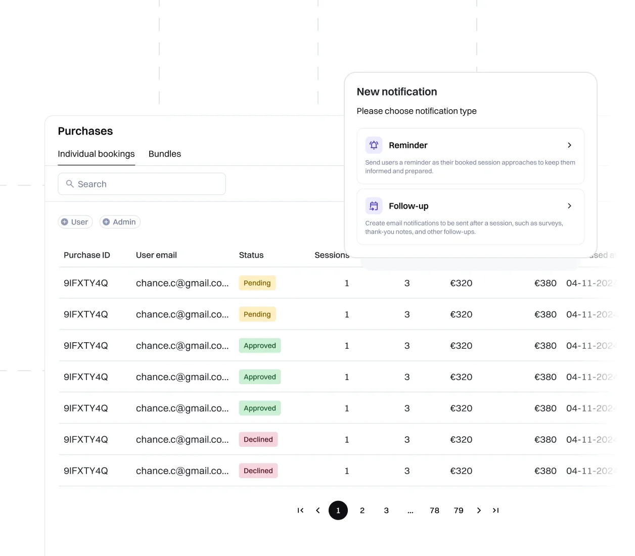 Podyx self-managed customer portal