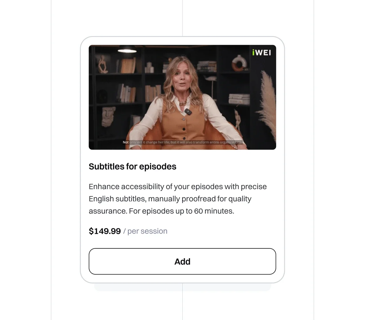 Podyx visual service previews
