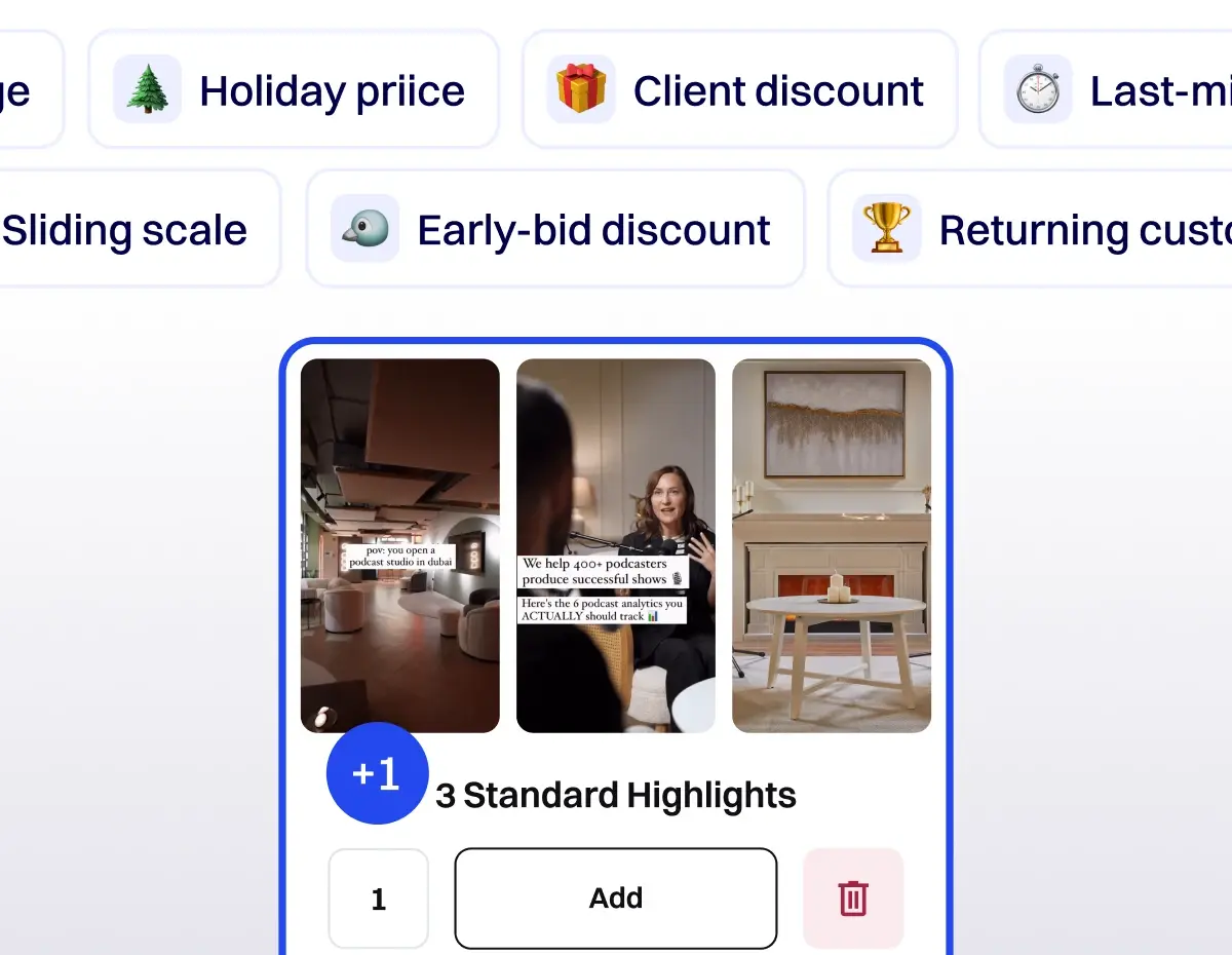 Podyx checkout add-ons and upsells