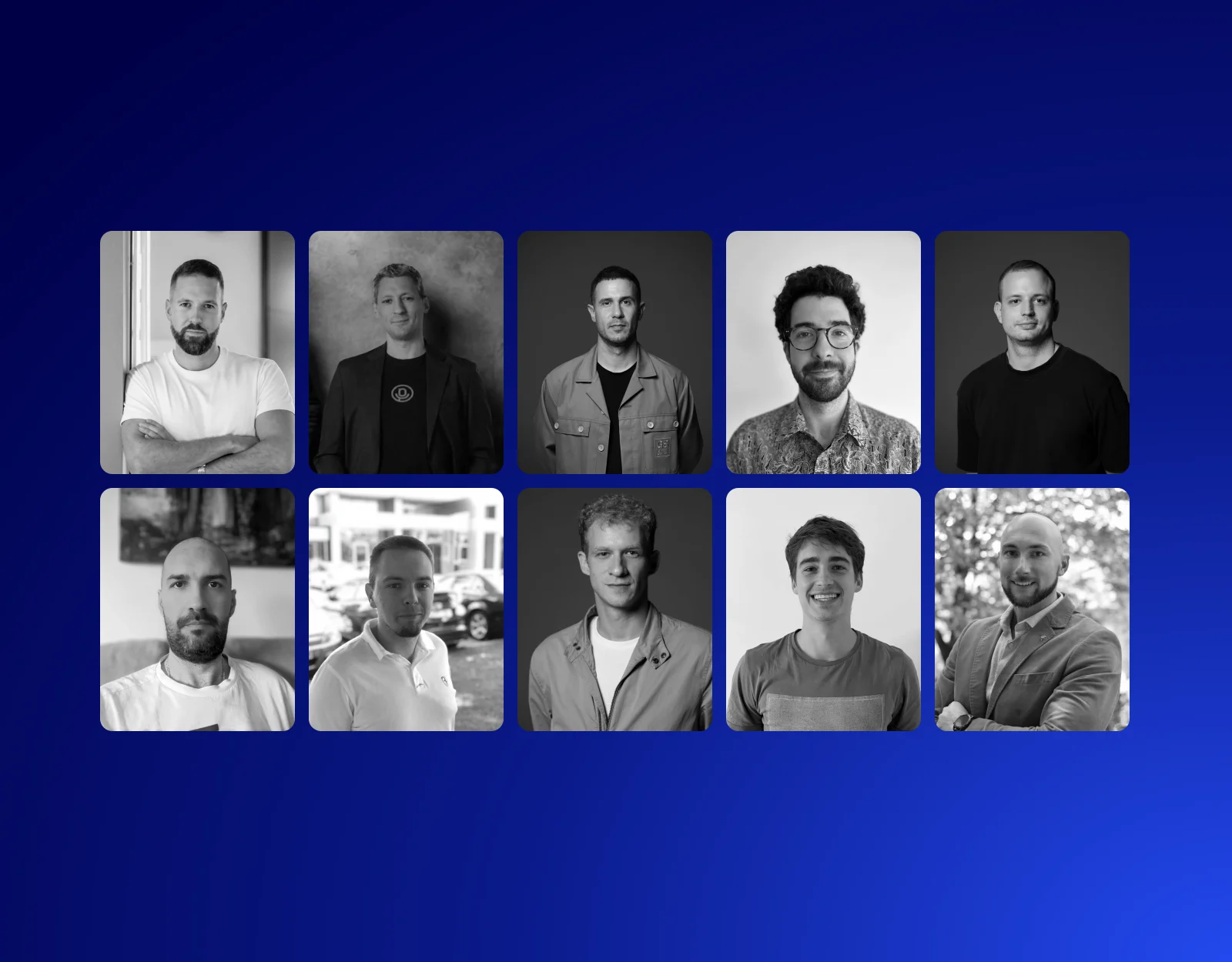 Portraits of the Podyx team